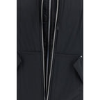 Moose Knuckles Black Nylon Full-Length Jacket