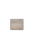 Brunello Cucinelli Gray Calf Leather Bos Taurus Wallet