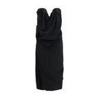 Magda Butrym Black Wool Oves Aries Cocktail Dress