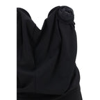 Magda Butrym Black Wool Oves Aries Cocktail Dress