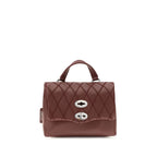 Zanellato Multicolor Calf Leather Bos Taurus Shoulder Bag