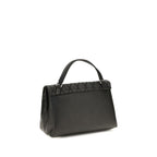 Zanellato Black Calf Leather Bos Taurus Shoulder Bag