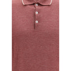 Brunello Cucinelli Bordeaux Cashmere Dress Shirt