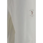 Brunello Cucinelli White Cotton Casual Pants