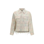 R13 Beige Denim Shirt