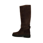 Valentino Garavani Brown Suede Leather Boots