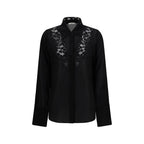 Fendi Black Silk Blouse