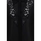 Fendi Black Silk Blouse