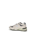 New Balance Gray Suede Leather Athletic Sneakers