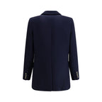 Blazé Milano Blue Wool Oves Aries Blazer