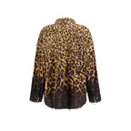 R13 Brown Denim Shirt
