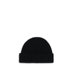 Prada Black Wool Oves Aries Beanie