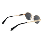 Polaroid Gold Metal Sunglasses