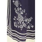 Alemais Blue Silk Casual Pants