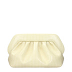 THEMOIRè Beige Leather Clutch Bag
