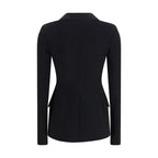 Dolce & Gabbana Black Wool Oves Aries Full-Length Jacket