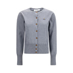 Vivienne Westwood Gray Cotton Cardigan
