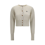 Vivienne Westwood White Cotton Cardigan