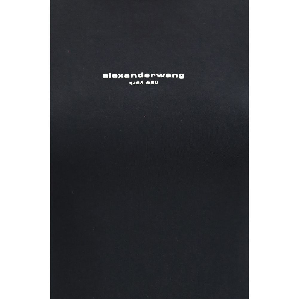 Alexander Wang Black Cotton Long Sleeve T-Shirt