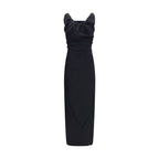 Vivienne Westwood Black Viscose Casual Dress