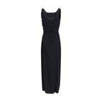 Vivienne Westwood Black Viscose Casual Dress