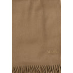 Max Mara Beige Cashmere Scarf