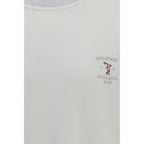 Brunello Cucinelli White Cotton Sweatshirt