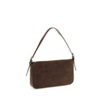 Staud Brown Calf Leather Bos Taurus Shoulder Bag