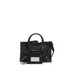 Balenciaga Black Lamb Ovis Aries Shoulder Bag