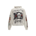 PDF Channel Gray Cotton Sweatshirt
