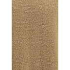 Laneus Beige Wool Oves Aries Sweatshirt