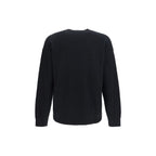 Laneus Black Cashmere Sweatshirt