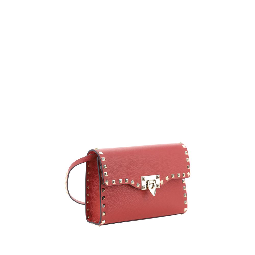 Valentino Garavani Multicolor Calf Leather Bos Taurus Shoulder Bag