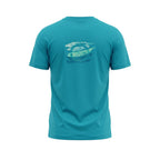 Trussardi Beachwear Light Blue Cotton Men T-Shirt