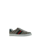 Gucci Beige Polyethylene Low Top Sneakers
