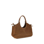 Miu Miu Brown Lamb Ovis Aries Aries Shoulder Bag