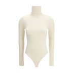 Wolford Beige Cotton Bodysuit