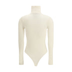 Wolford Beige Cotton Bodysuit