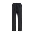 Valentino Garavani Black Cotton Chino Pants