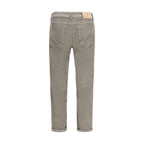 PT Torino Gray Cotton Casual Pants