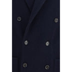 Lardini Blue Wool Oves Aries Blazer