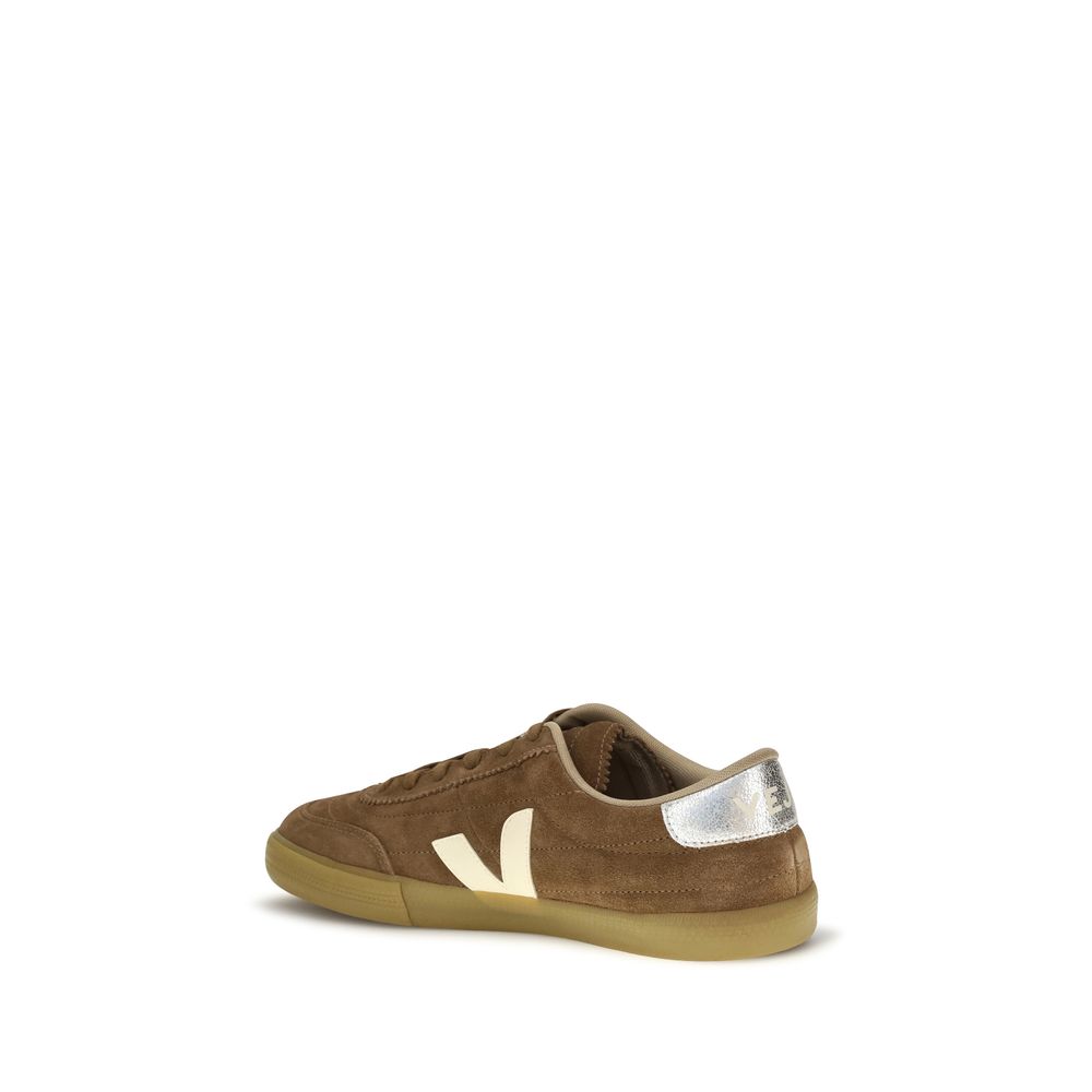 Veja Brown Recycled Polyester Low Top Sneakers