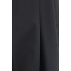 Dolce & Gabbana Black Wool Oves Aries Dress Pants