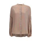 Kristina Ti Multicolor Viscose Pattern Shirt