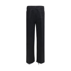 Rick Owens Black Cotton Flared Jeans