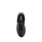 Dsquared² Black Calf Leather Bos Taurus Athletic Sneakers