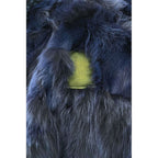 Mr&Mrs Italy Blue Cotton Women's Jacket