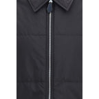 Prada Black Wool Oves Aries Full-Length Jacket