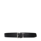 Prada Black Leather Regular Belt