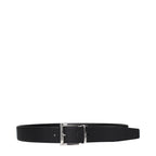 Prada Black Leather Regular Belt